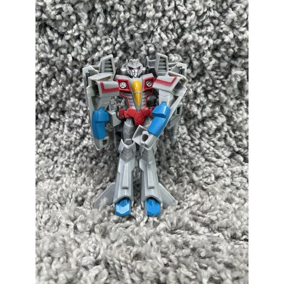 Transformers Cyberverse Starscream 1 Step 4.25 Inch Action Figure Hasbro - Picture 1 of 8